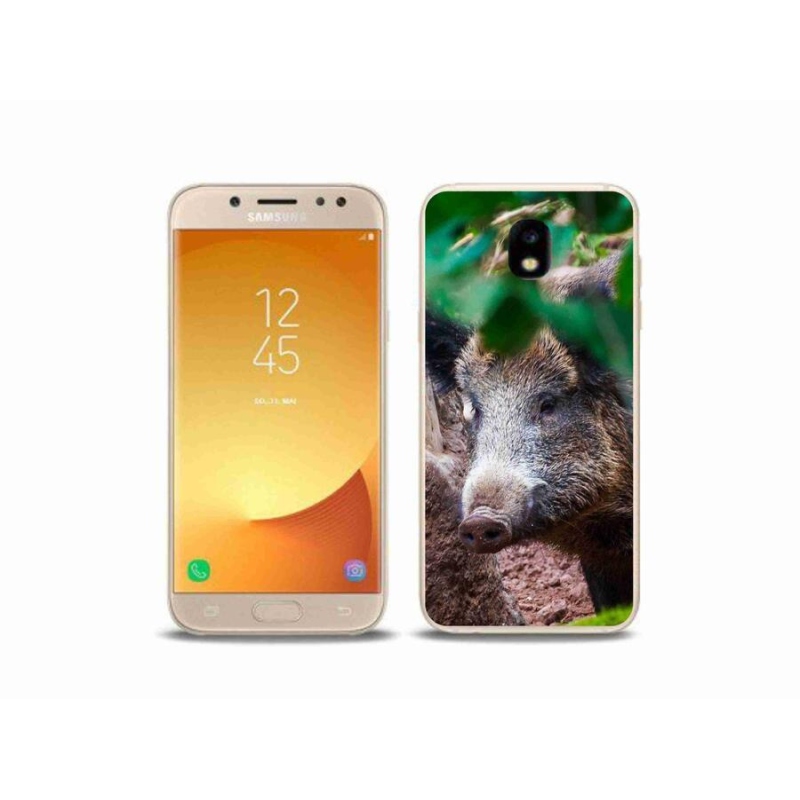 Gélový kryt mmCase na mobil Samsung Galaxy J5 (2017) - divoké prasa