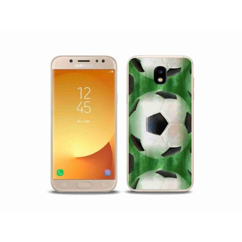 Gélový kryt mmCase na mobil Samsung Galaxy J5 (2017) - futbalová lopta