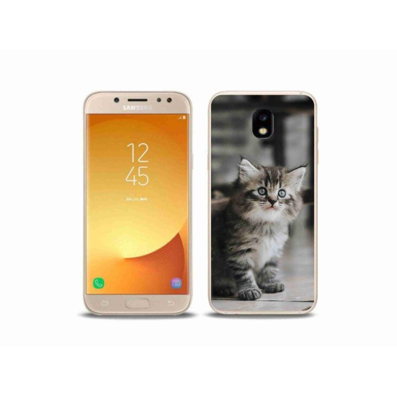 Gélový kryt mmCase na mobil Samsung Galaxy J5 (2017) - mačiatko