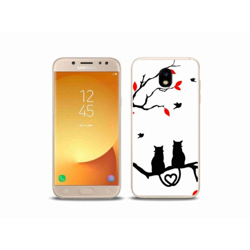 Gélový kryt mmCase na mobil Samsung Galaxy J5 (2017) - mačací láska