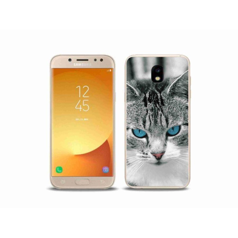 Gélový kryt mmCase na mobil Samsung Galaxy J5 (2017) - mačacie pohľad 1