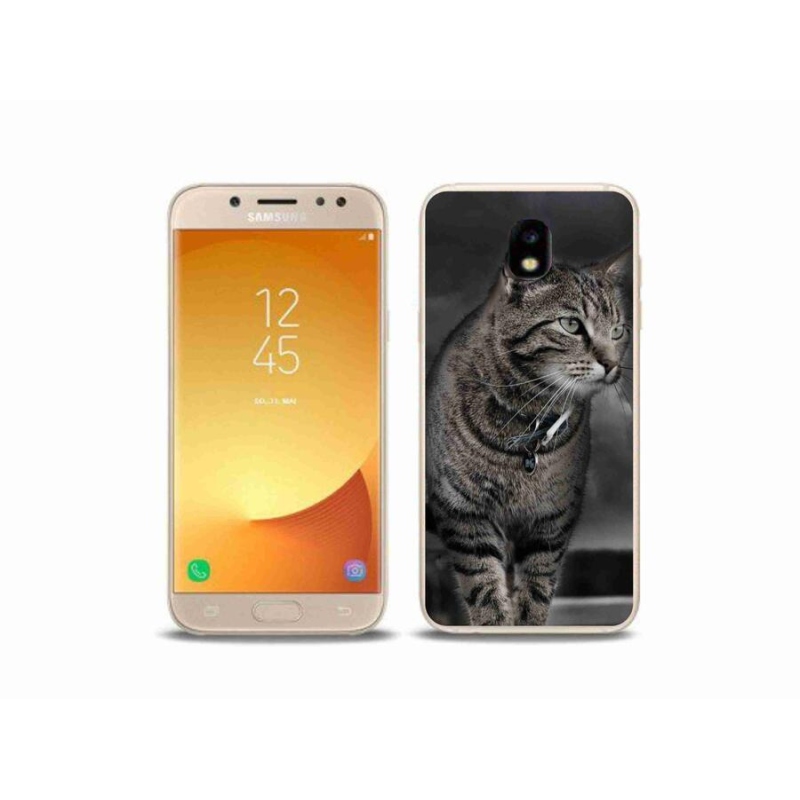 Gélový kryt mmCase na mobil Samsung Galaxy J5 (2017) - mačka