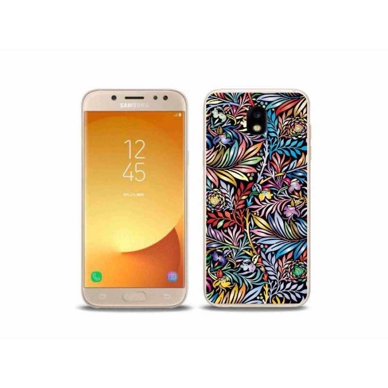 Gélový kryt mmCase na mobil Samsung Galaxy J5 (2017) - kvety 5