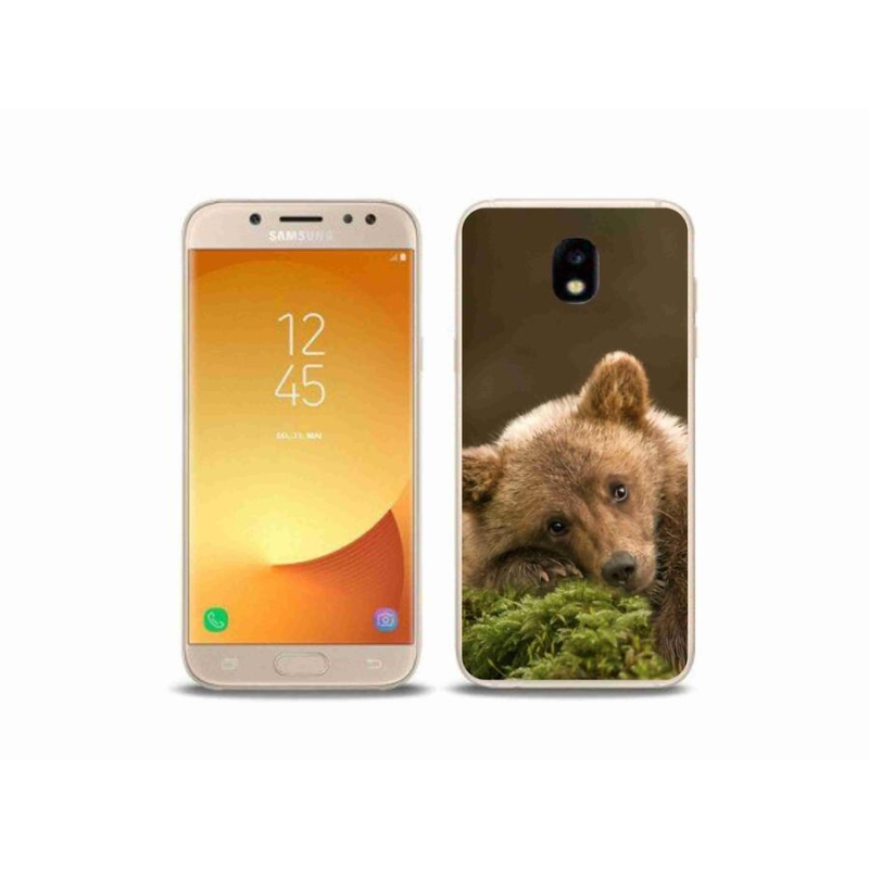 Gélový kryt mmCase na mobil Samsung Galaxy J5 (2017) - medveď