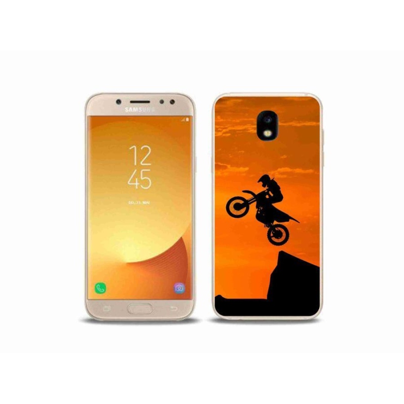 Gélový kryt mmCase na mobil Samsung Galaxy J5 (2017) - motocross