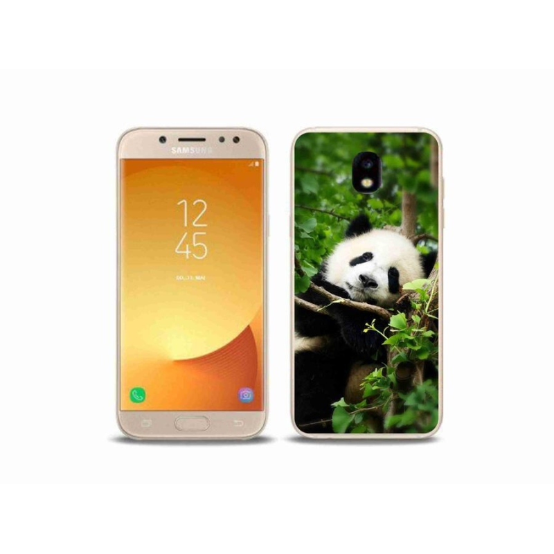 Gélový kryt mmCase na mobil Samsung Galaxy J5 (2017) - panda