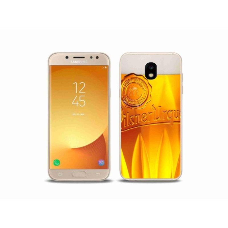 Gélový kryt mmCase na mobil Samsung Galaxy J5 (2017) - pivo