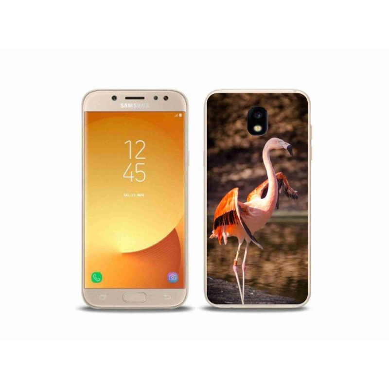 Gélový kryt mmCase na mobil Samsung Galaxy J5 (2017) - plameniak 2
