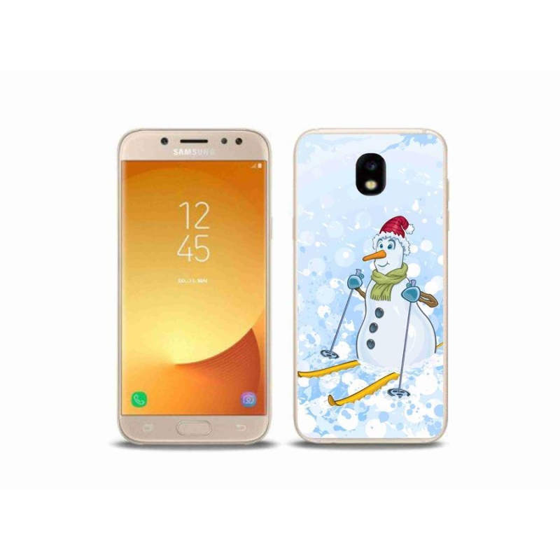 Gélový kryt mmCase na mobil Samsung Galaxy J5 (2017) - snehuliak