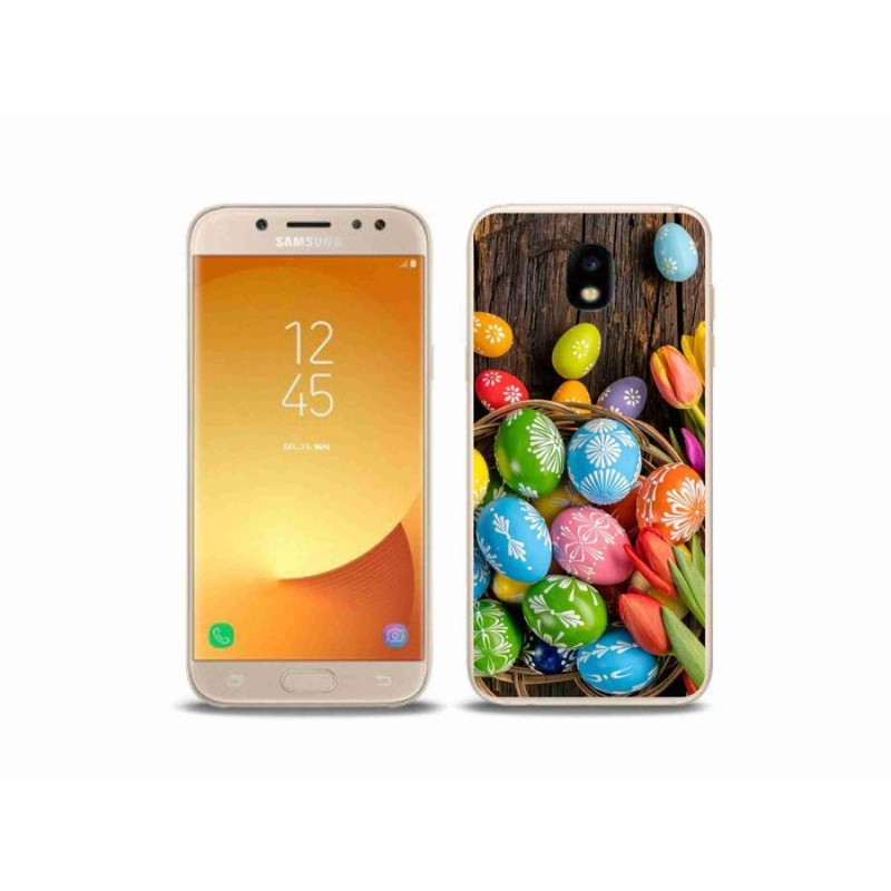 Gélový kryt mmCase na mobil Samsung Galaxy J5 (2017) - veľkonočné vajíčka