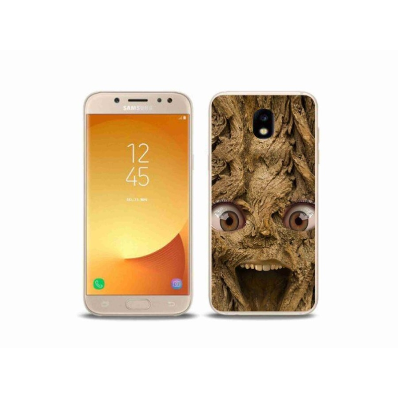 Gélový kryt mmCase na mobil Samsung Galaxy J5 (2017) - veselý strom s očami