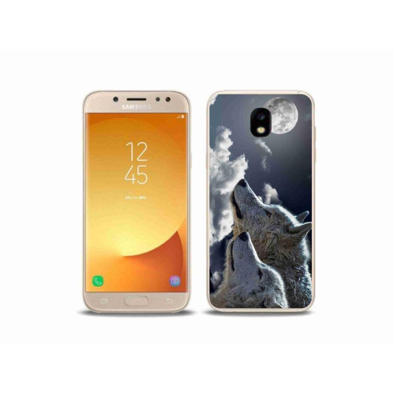 Gélový kryt mmCase na mobil Samsung Galaxy J5 (2017) - vlci