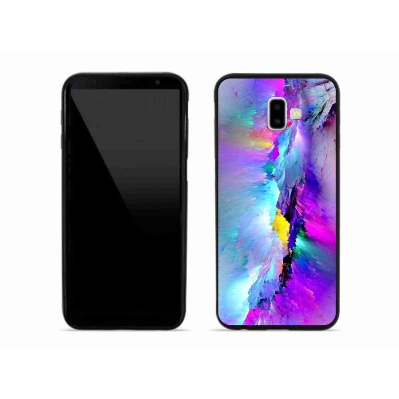 Gélový kryt mmCase na mobil Samsung Galaxy J6 Plus - abstrakt