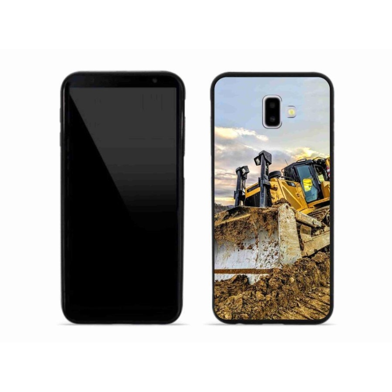 Gélový kryt mmCase na mobil Samsung Galaxy J6 Plus - bager