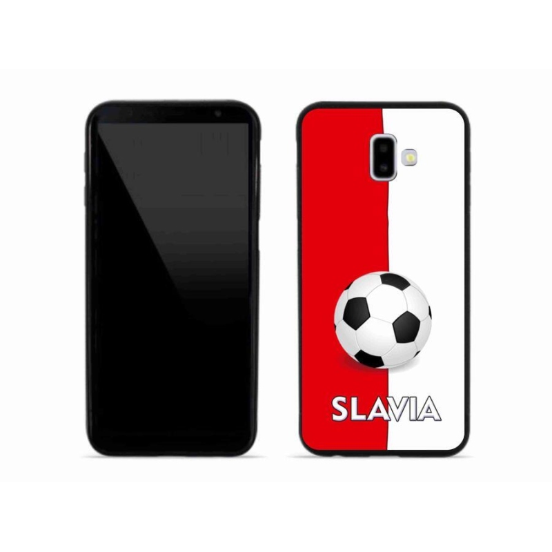 Gélový kryt mmCase na mobil Samsung Galaxy J6 Plus - futbal 2