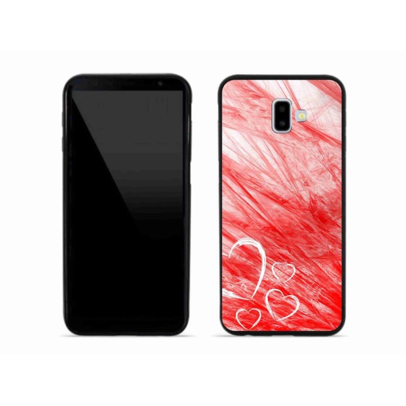 Gélový kryt mmCase na mobil Samsung Galaxy J6 Plus - heart