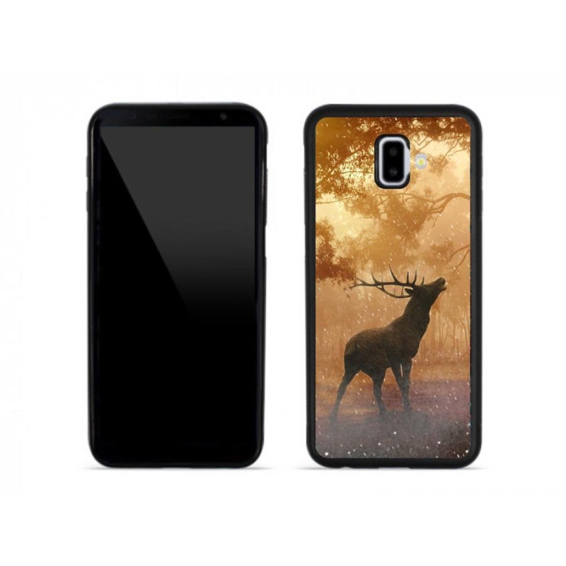 Gélový kryt mmCase na mobil Samsung Galaxy J6 Plus - jeleň v ruji