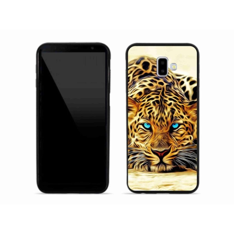 Gélový kryt mmCase na mobil Samsung Galaxy J6 Plus - kreslený tiger