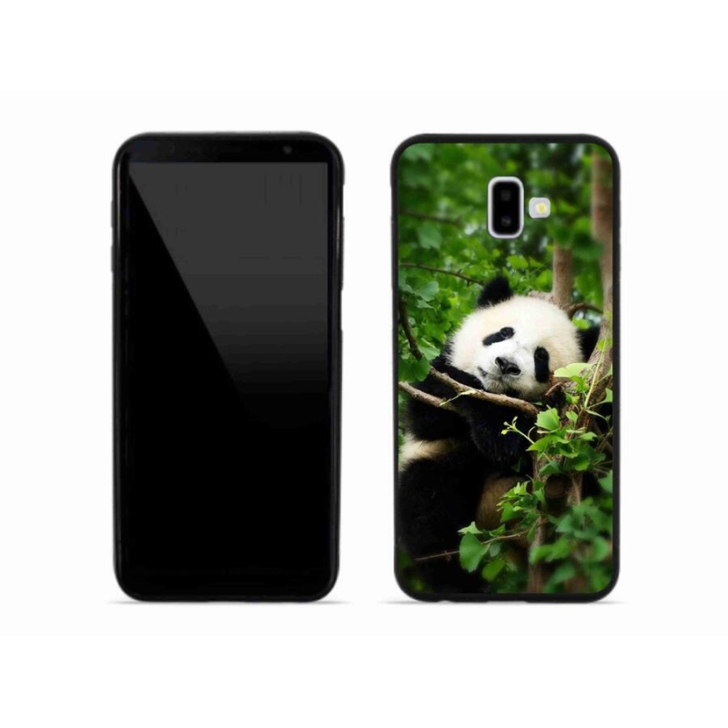 Gélový kryt mmCase na mobil Samsung Galaxy J6 Plus - panda