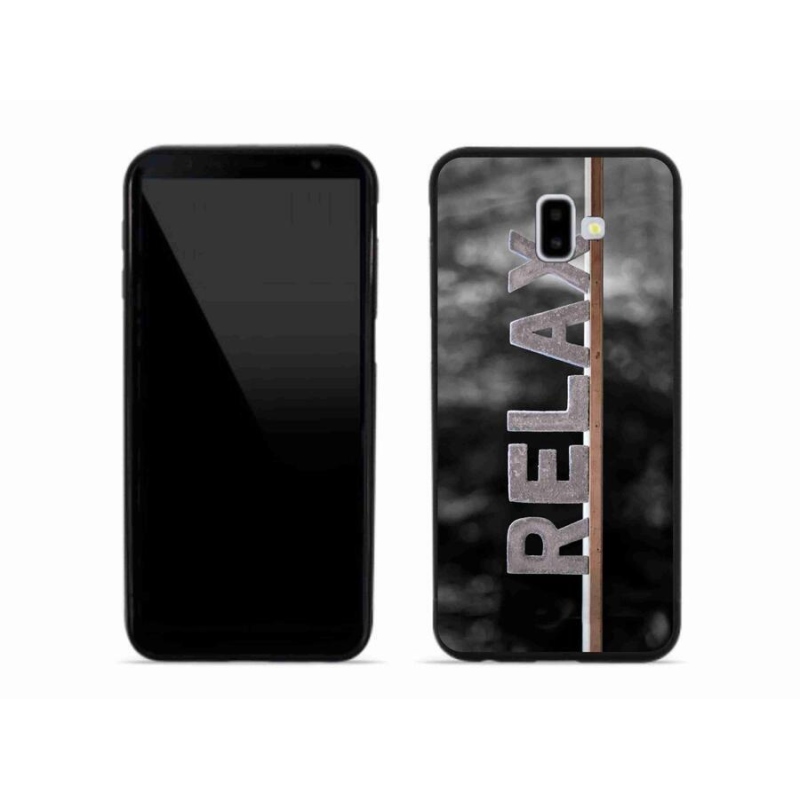 Gélový kryt mmCase na mobil Samsung Galaxy J6 Plus - relax 1