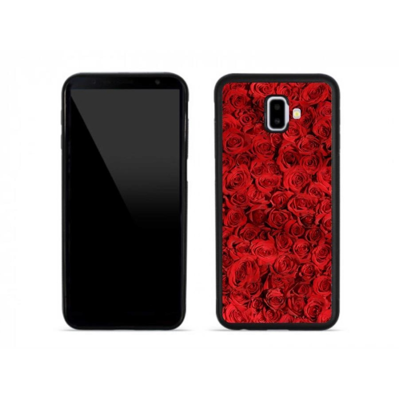 Gélový kryt mmCase na mobil Samsung Galaxy J6 Plus - ruža