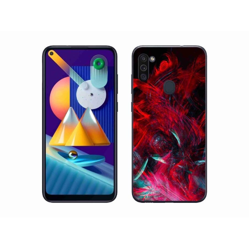 Gélový kryt mmCase na mobil Samsung Galaxy M11 - abstrakt 16