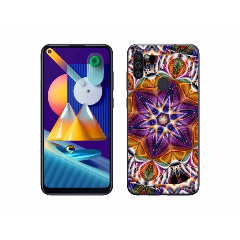 Gélový kryt mmCase na mobil Samsung Galaxy M11 - abstrakt 6