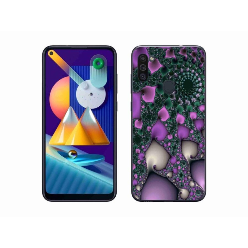 Gélový kryt mmCase na mobil Samsung Galaxy M11 - abstrakt 7