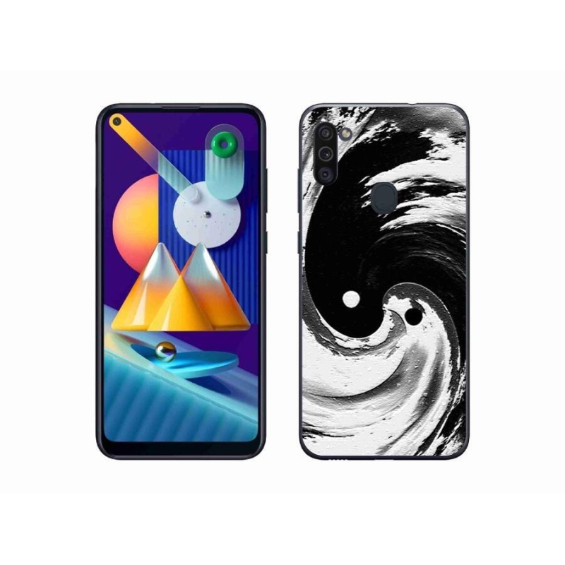 Gélový kryt mmCase na mobil Samsung Galaxy M11 - abstrakt 8