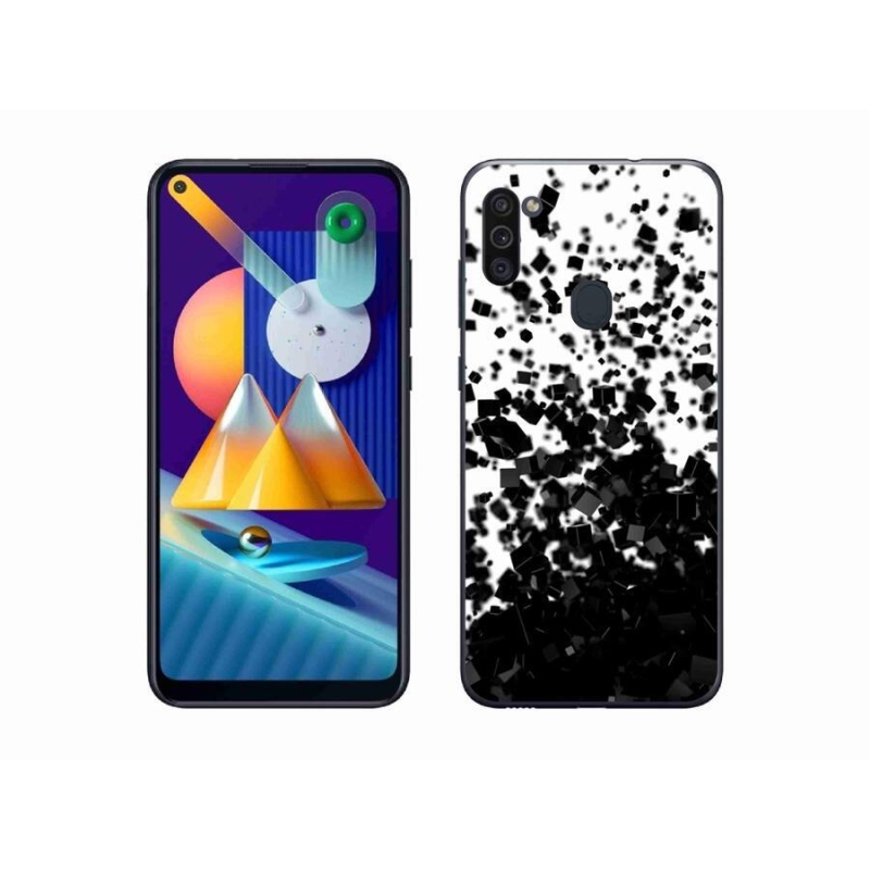 Gélový kryt mmCase na mobil Samsung Galaxy M11 - abstraktné vzor 1