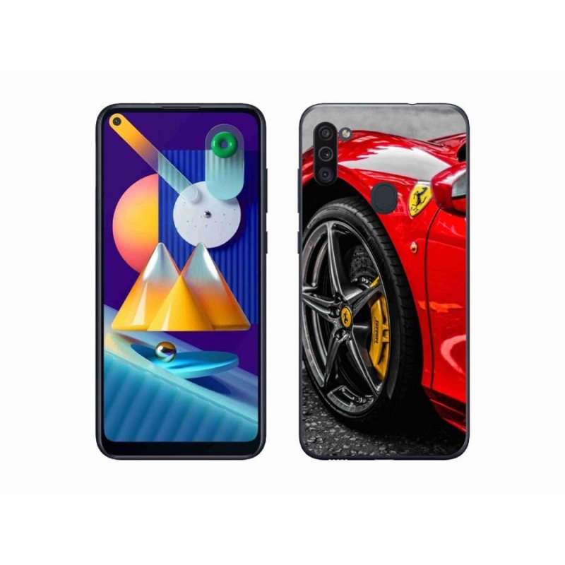 Gélový kryt mmCase na mobil Samsung Galaxy M11 - auto 1