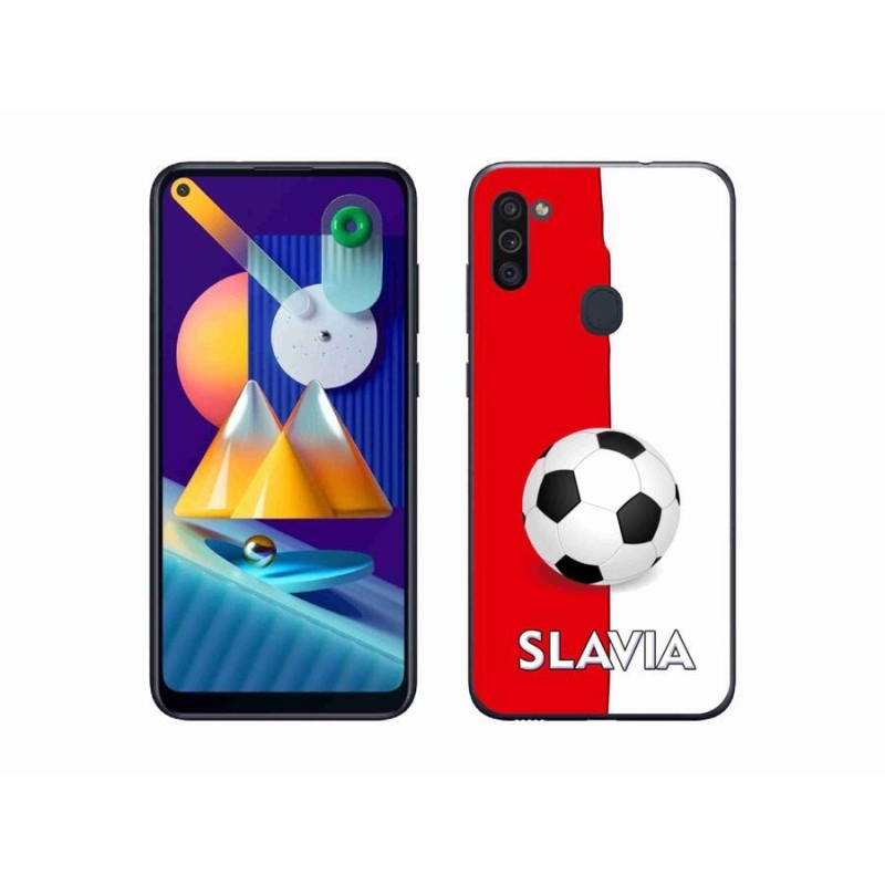 Gélový kryt mmCase na mobil Samsung Galaxy M11 - futbal 2