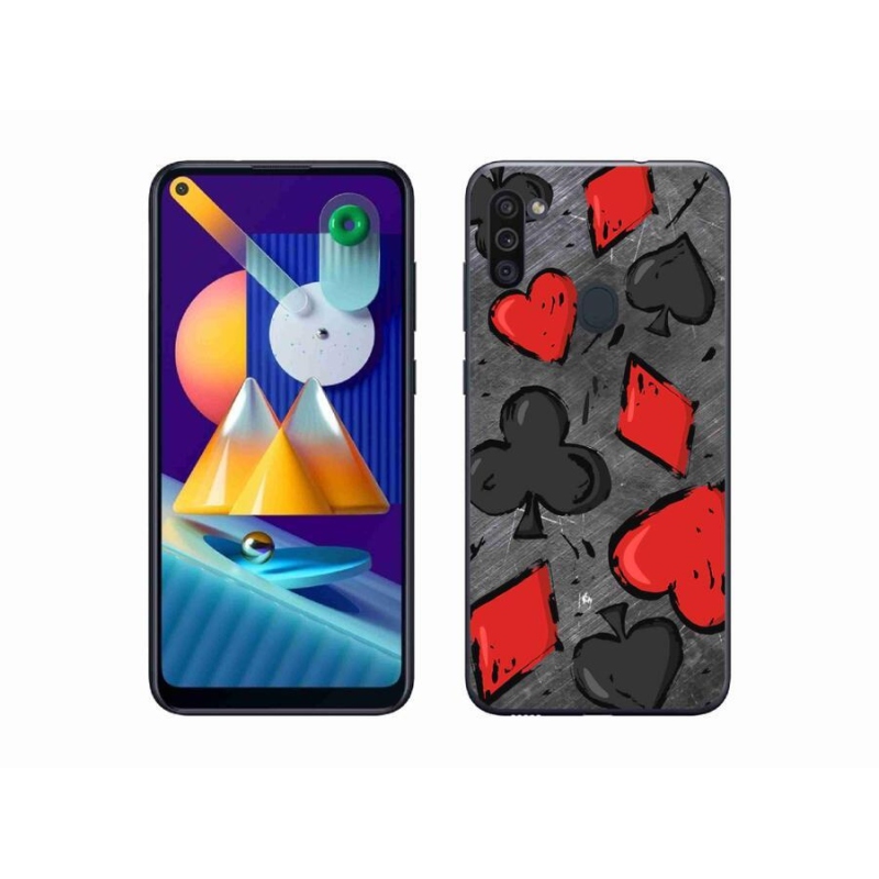 Gélový kryt mmCase na mobil Samsung Galaxy M11 - karta 1