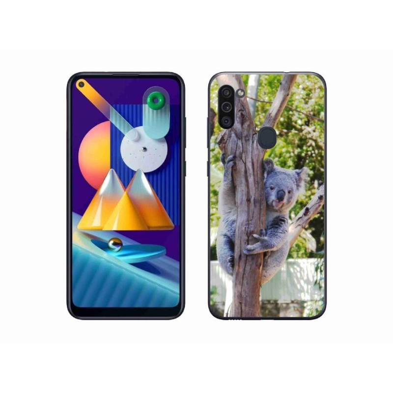 Gélový kryt mmCase na mobil Samsung Galaxy M11 - koala