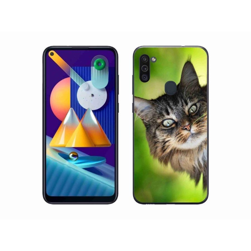 Gélový kryt mmCase na mobil Samsung Galaxy M11 - mačka 3