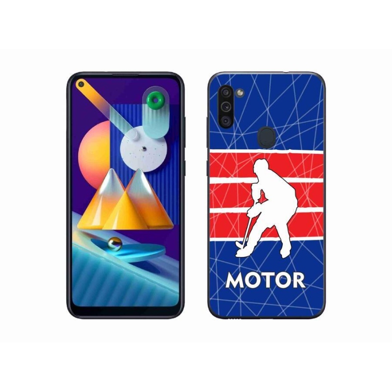 Gélový kryt mmCase na mobil Samsung Galaxy M11 - Motor