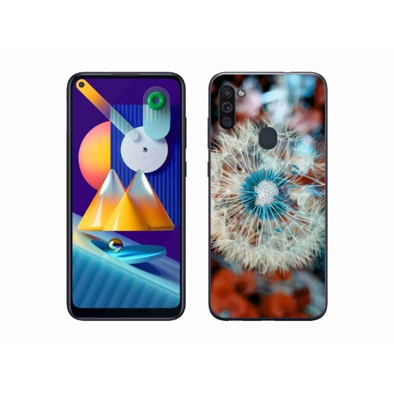 Gélový kryt mmCase na mobil Samsung Galaxy M11 - odkvitnuté púpava 1
