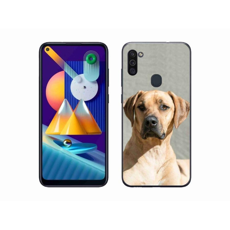 Gélový kryt mmCase na mobil Samsung Galaxy M11 - ridgeback