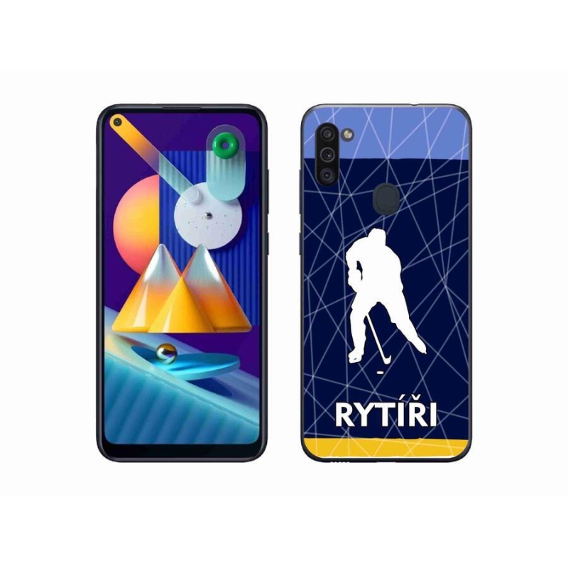 Gélový kryt mmCase na mobil Samsung Galaxy M11 - Rytieri