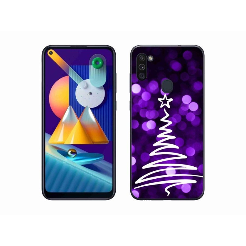 Gélový kryt mmCase na mobil Samsung Galaxy M11 - stromček