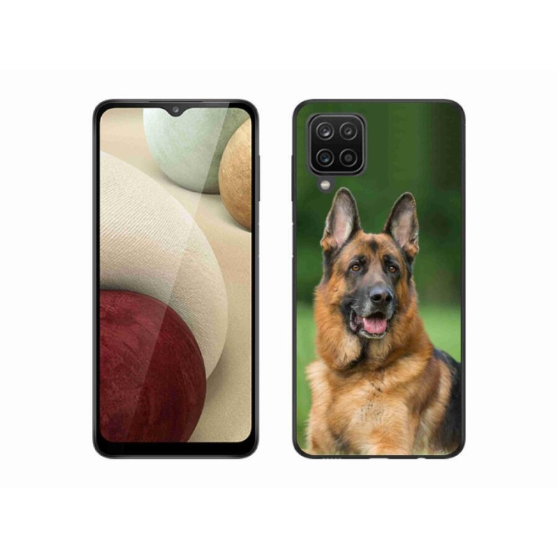Gélový kryt mmCase na mobil Samsung Galaxy M12 - nemecký ovčiak