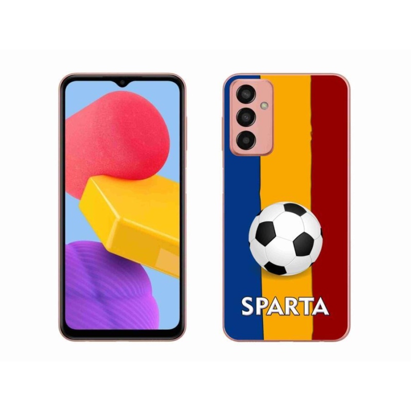 Gélový kryt mmCase na mobil Samsung Galaxy M13 - futbal 1