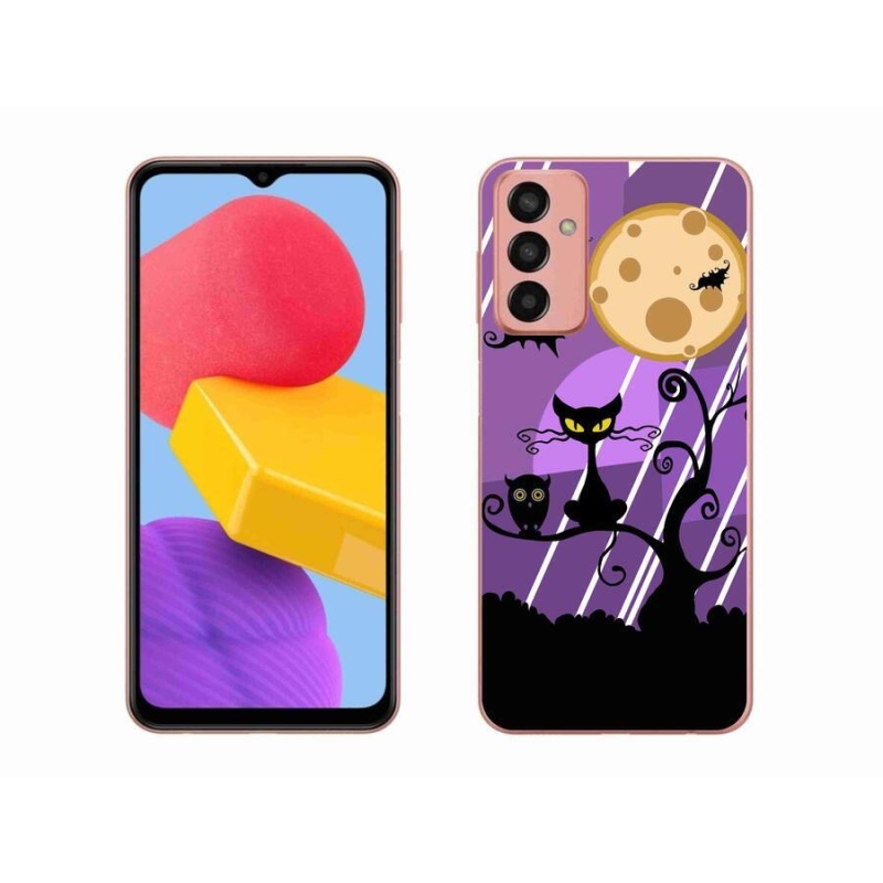 Gélový kryt mmCase na mobil Samsung Galaxy M13 - halloween