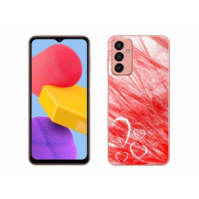 Gélový kryt mmCase na mobil Samsung Galaxy M13 - heart