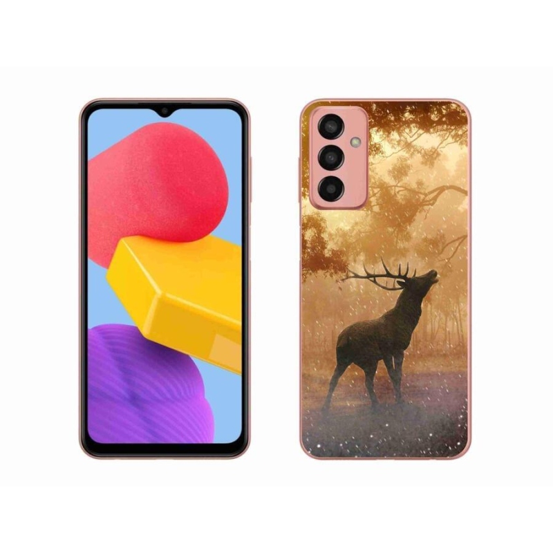 Gélový kryt mmCase na mobil Samsung Galaxy M13 - jeleň v ruji