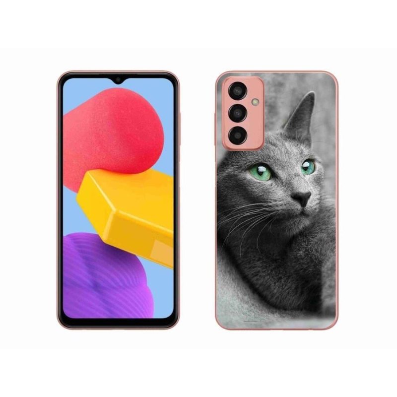 Gélový kryt mmCase na mobil Samsung Galaxy M13 - mačka 2