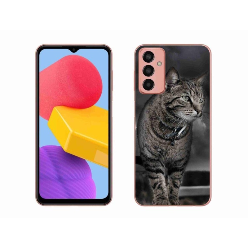 Gélový kryt mmCase na mobil Samsung Galaxy M13 - mačka