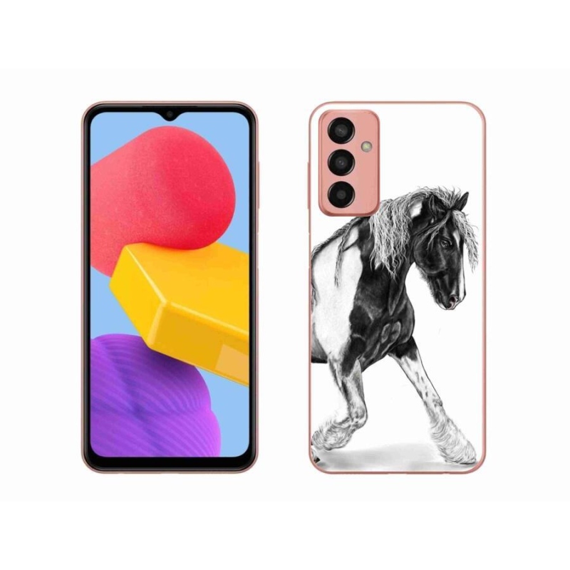 Gélový kryt mmCase na mobil Samsung Galaxy M13 - kôň