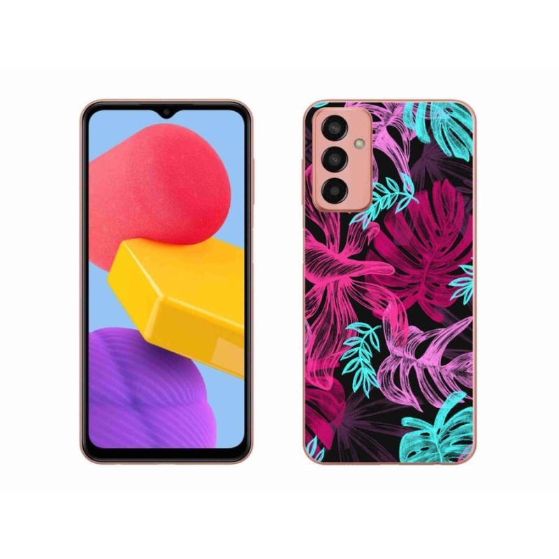 Gélový kryt mmCase na mobil Samsung Galaxy M13 - kvety 1