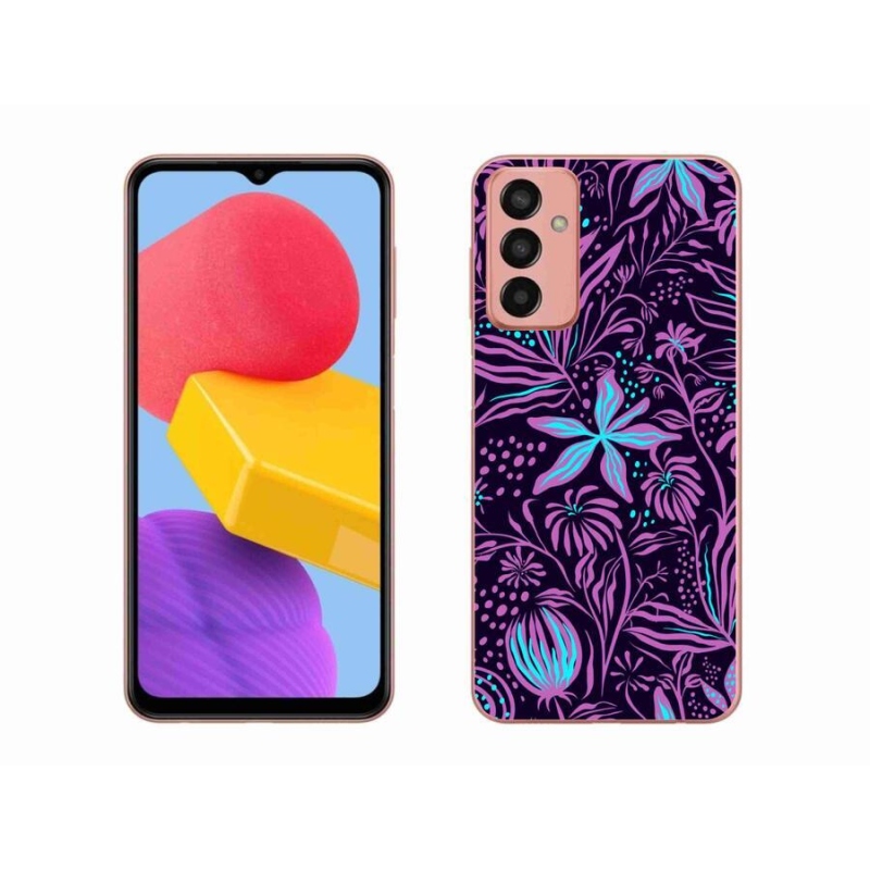 Gélový kryt mmCase na mobil Samsung Galaxy M13 - kvety 2